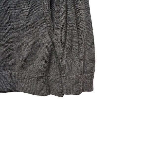 Eddie Bauer Tall XXXL Gray Henley Sweater 100% Cotton Mens Casual Pullover - Picture 6 of 8